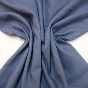 Pure Organic Linen Mix Fabric Suiting 210gsm Denim