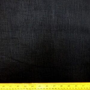 Pure Organic Linen Mix Fabric Suiting 210gsm Black