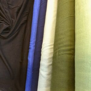 Linen Look Fabric Soft Trouser Dress Weight Slub Weave