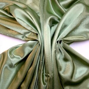 Satin Fabric Crepe Backed Satin Muted Tones Parsnip Green 81