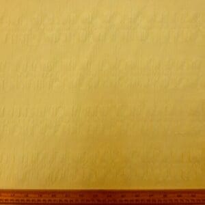 Seersucker Fabric Cotton Classic Picnics Canary Yellow