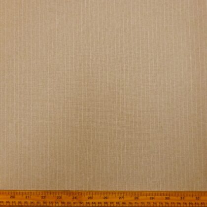 Suiting Fabric Pin Stripe 1cm Beige