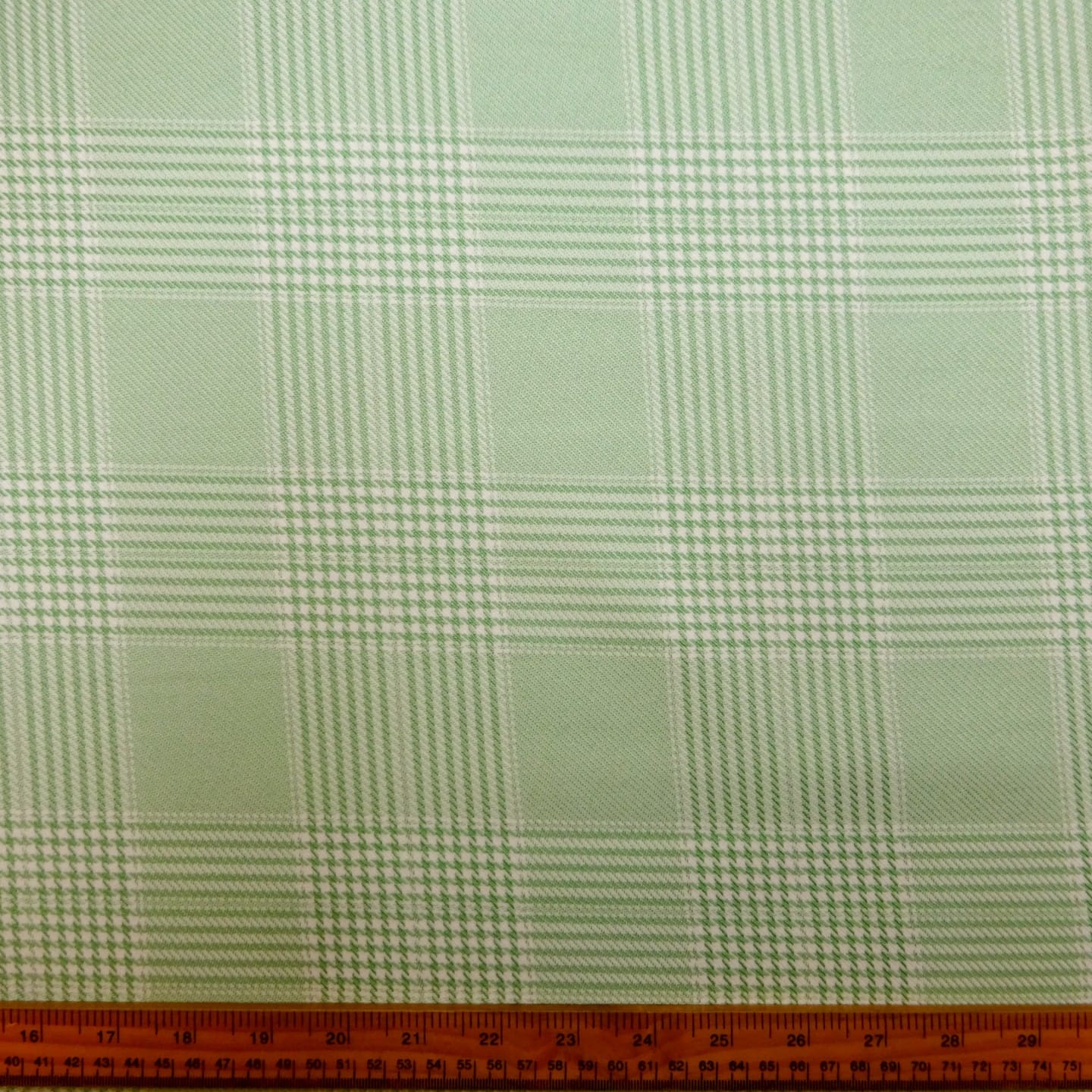 Suiting Fabric Prince Of Wales Sloe Gin Mint