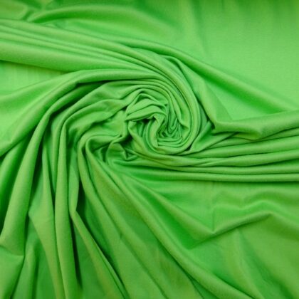 T-shirting Fabric Plain Green Parsnip
