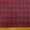 Tartan Fabric Cotton Red Rufus