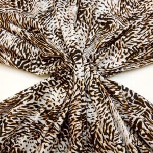 Cotton Poplin Fabric Chocolate Flakes