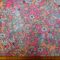 Chiffon Fabric Floral Dancing Dolores Pink Orange
