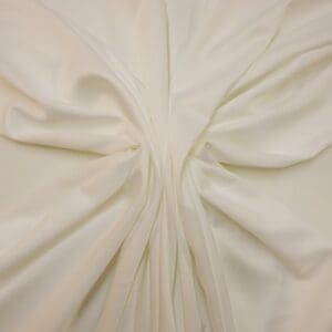 Crepe Backed Satin Fabric Dress Weight Sandringham Ivory