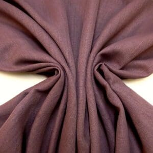 Curtain Fabric Swans Weave Plum Heather
