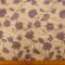 Curtain Fabric Tapestry Weight Delilah Floral Cream Aubergine