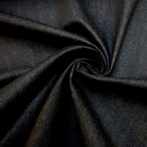 Denim Fabric Stretch Black