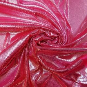Computer Foil Jersey Fabric Ricochet Studs Bright Pink/Silver