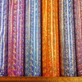 Hologram Foiling Jersey Fabric Razzamattaz Reptile