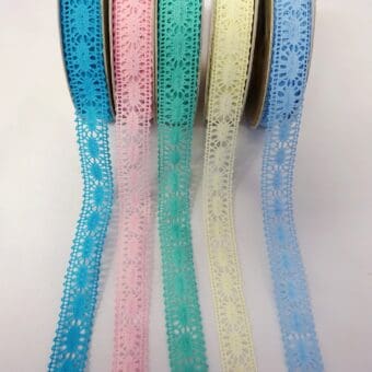 Cluney Lace Trimming 23mm Code 007 Pastels