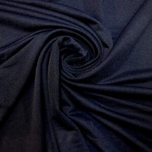 Crepe Fabric Jersey Plain Navy