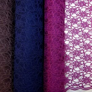 Corded Lace Fabric Bark Juice