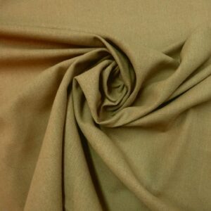 Cotton & Linen Blend Fabric Suiting Army Sage