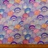 Linen Fabric Suiting Shell Soup Purple Pink Multi