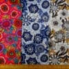 Suiting Fabric Linen Mix Floral Bellagio Blooms