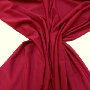 Lycra Fabric Plain Matt Magenta Skinny Weave