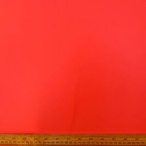 Lycra Fabric Plain Matt Coral Skinny Weave