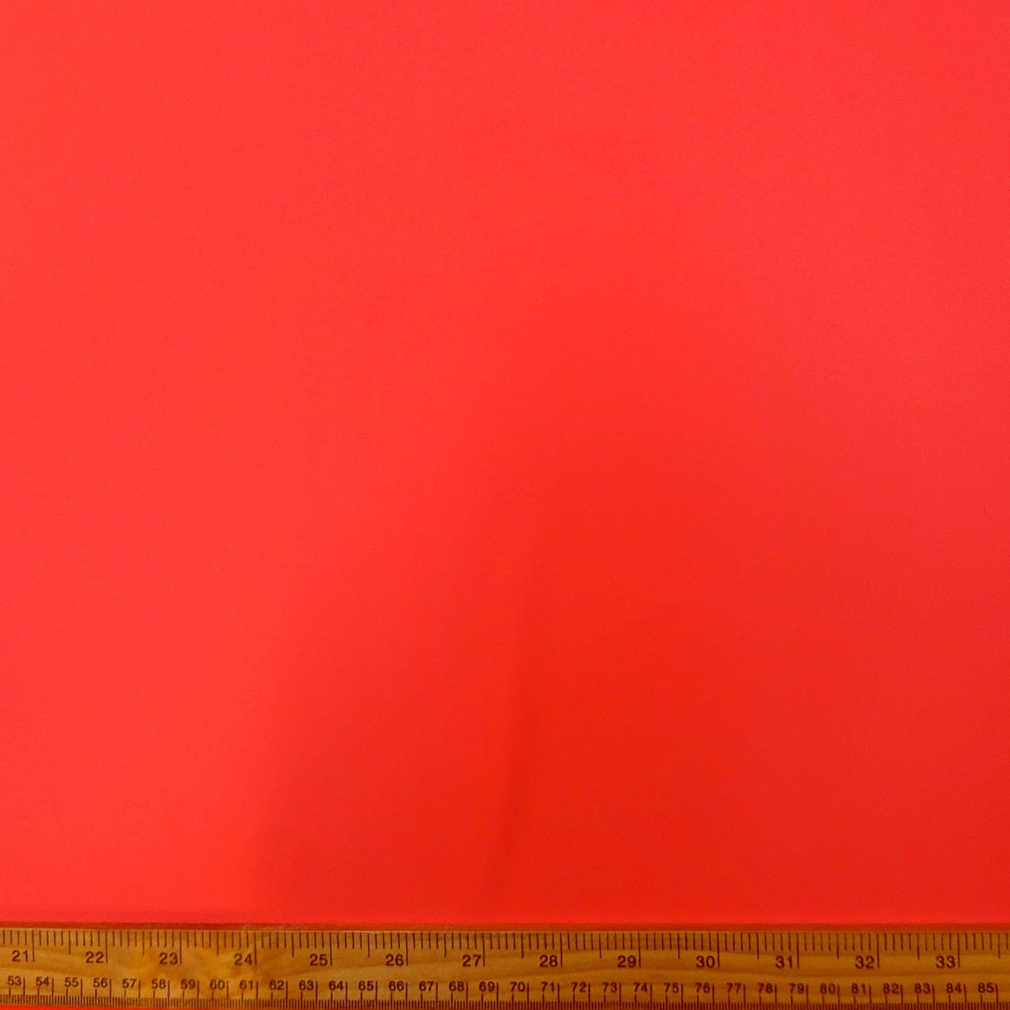 Lycra Fabric Plain Matt Coral Skinny Weave