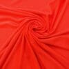 Lycra Fabric Plain Matt Coral Skinny Weave