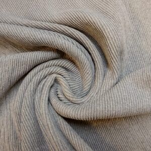 Ribbing Fabric Tubular Jumbo Rib Grey