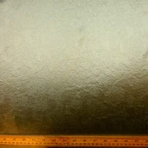Satin Fabric Embossed Gatsby Flowers Olive