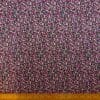 T-Shirting Fabric Louisiana Floral Black Pink Jade