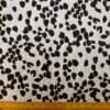 T-Shirting Fabric Leopards On Mars Grey Black Cream