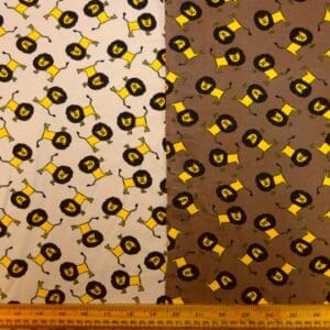 T-Shirting Fabric Leopold Lion