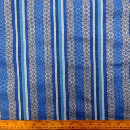 Twill Fabric Woven Festival Magic Blue