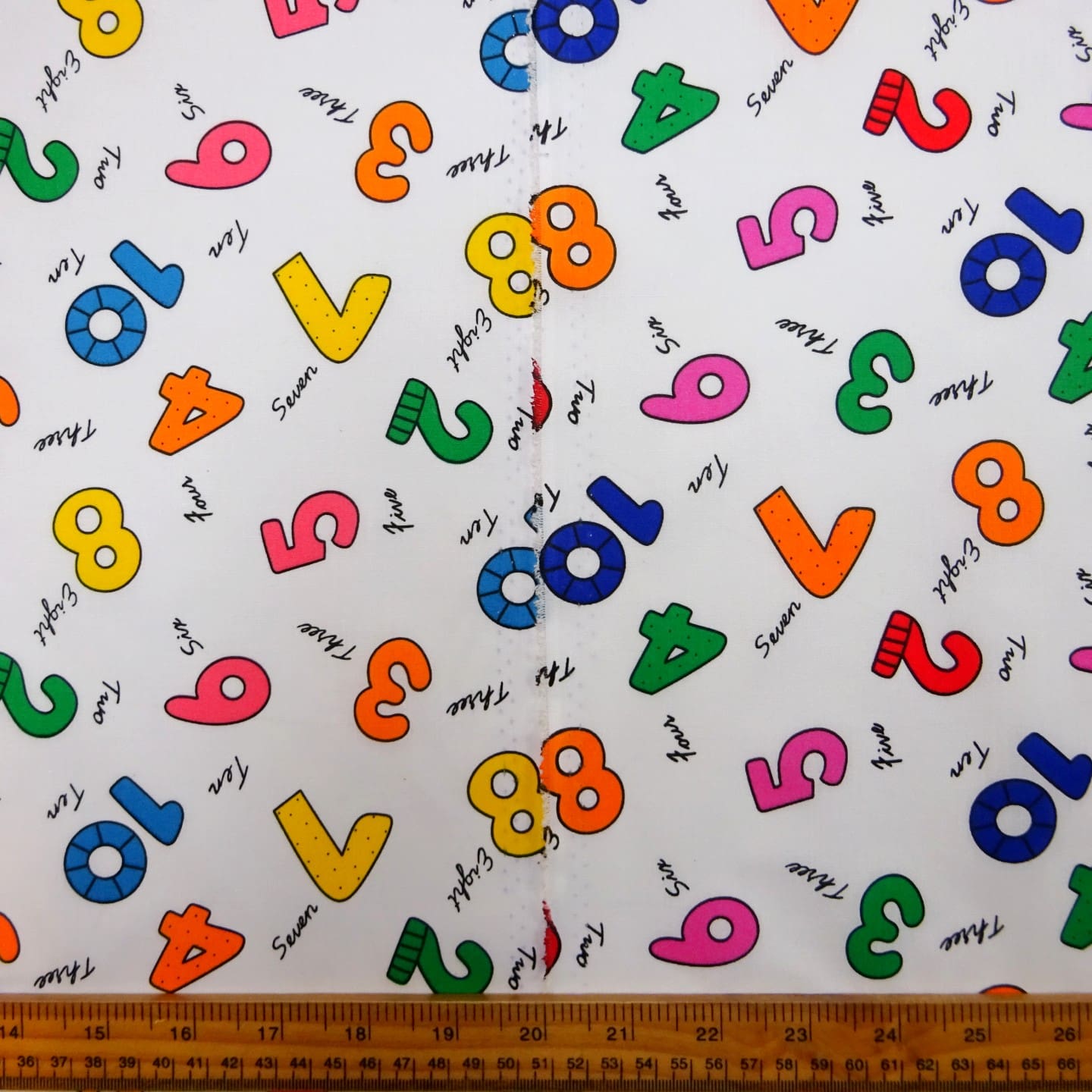 Polyester Cotton Fabric Numberelli