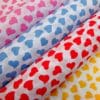 Polyester Cotton Fabric True Hearts