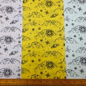 Polyester Cotton Fabric Beyond Custard Earth