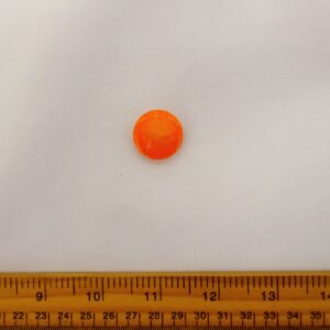 Buttons 20mm Shanked Tangerine Code Jam