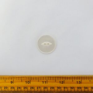Buttons 28mm Extra Large Fish Eye Cream