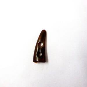 Toggle Buttons Imitation Bone Chestnut Brown