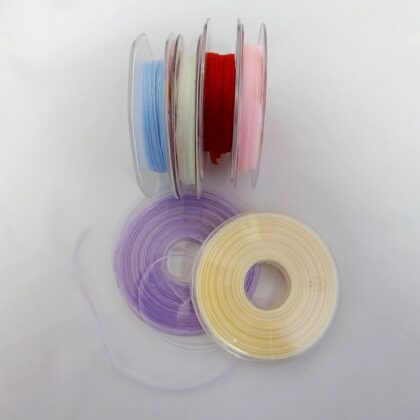Organza Ribbon 3mm Wide Full 50 Metre Roll