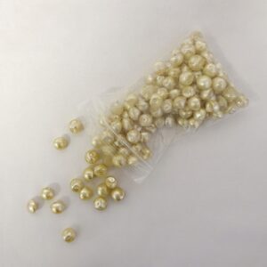 Buttons Bag Pearl Ball Buttons 10mm Cream