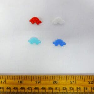 Novelty Buttons Little Cars