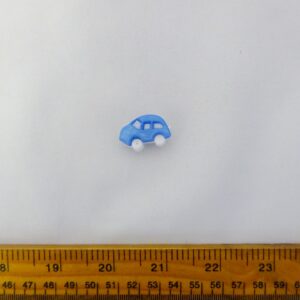Novelty Buttons Big Blue Car