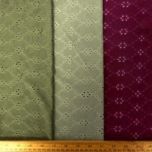 T-Shirting Fabric Broderie Anglaise