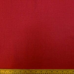 Cotton Fabric Double Gauze Plain Colours Brick Red