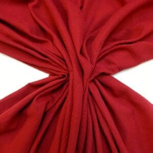 Cotton Fabric Double Gauze Plain Colours Brick Red