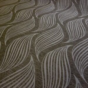 Curtain Fabric Swish Twirl Two Tone Grey