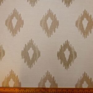Curtain Fabric Nugget Crisp Ivory Taupe