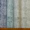 Curtain Fabric Canvas 4 Leaf Clover Ivory