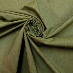 Cotton Fabric Chambray Denim Sage